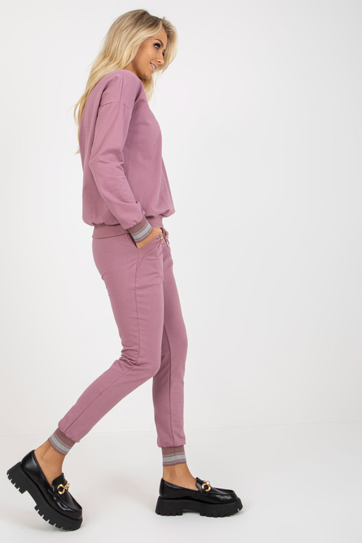 Dirty Pink Damen Jogginganzug-Set su...