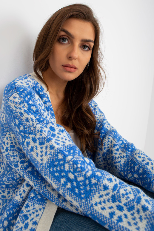 Balto ir mėlyno rašto moteriškas...