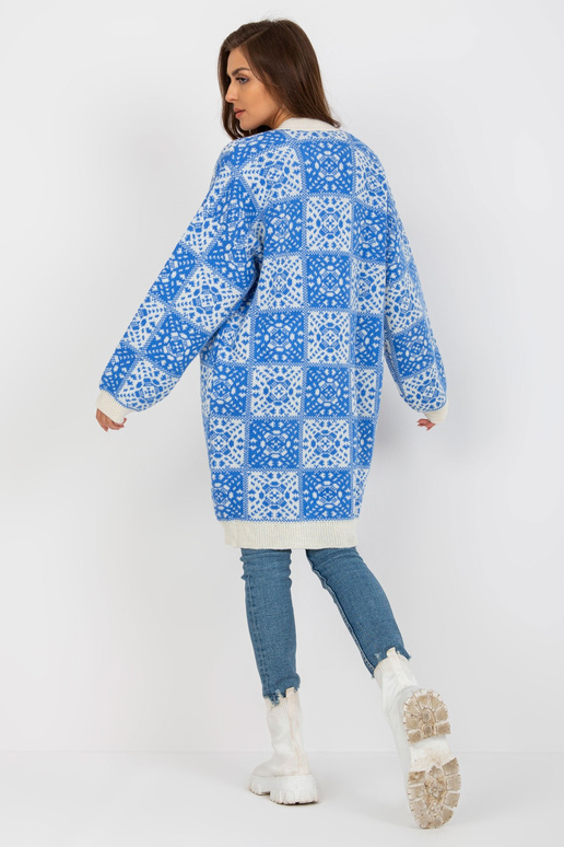 Balto ir mėlyno rašto moteriškas...