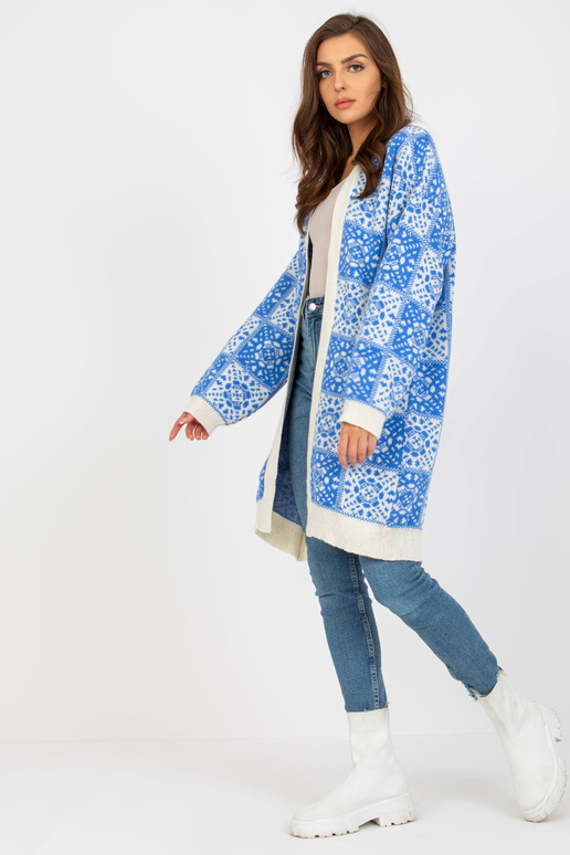 Balto ir mėlyno rašto moteriškas...