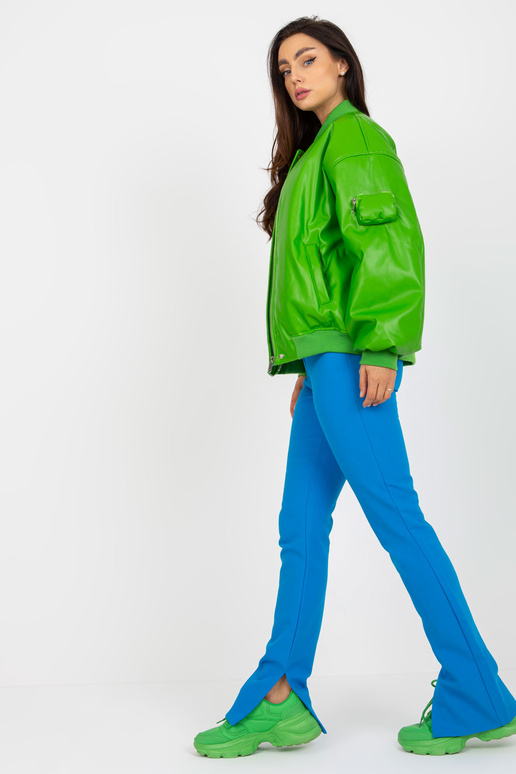 Šviesiai žalia pereinamoji bomber...