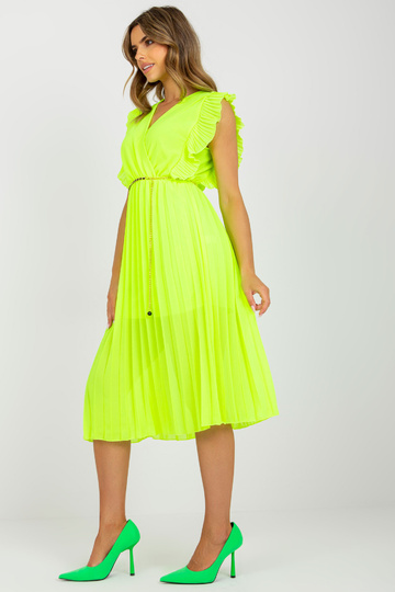 Fluo geltona klostuota...