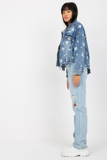 Mėlyna moteriška džinsinė...