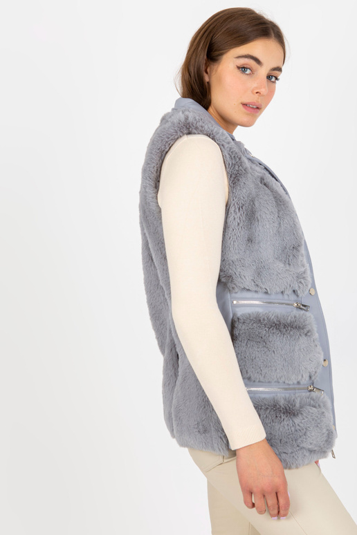 Pilka moteriška ekologiška odinė... Pilka moteriška ekologiška odinė...