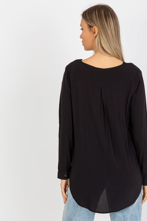 Juodos viskozės marškinių palaidinė...