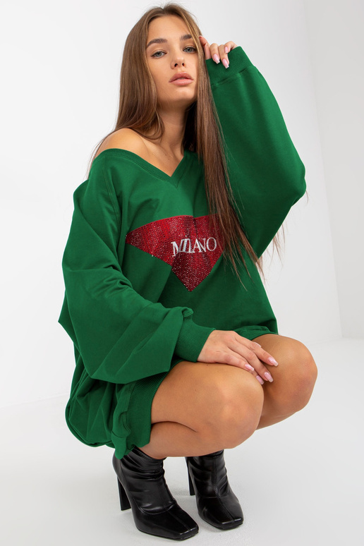 Bluza VI-BL-3113.73P TAMSIAI ŽALIA