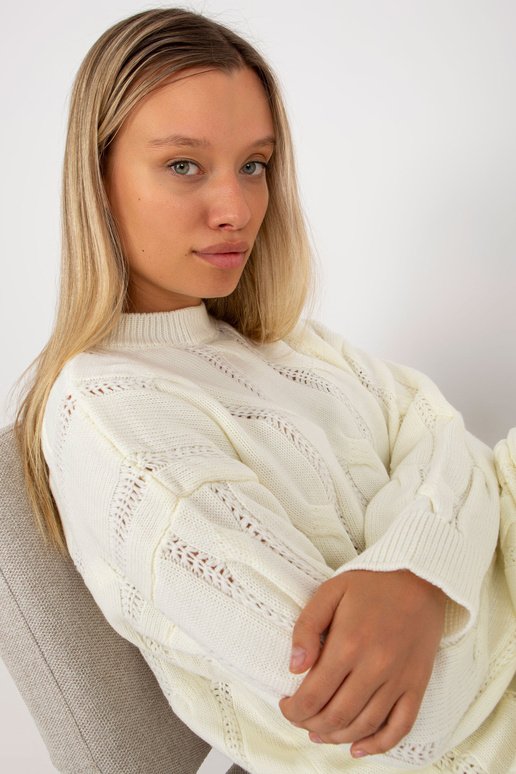 Ecru mini suknelė su pynėmis RUE PARIS