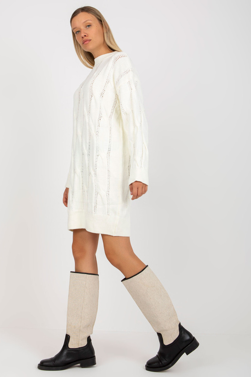 Ecru mini suknelė su pynėmis RUE PARIS