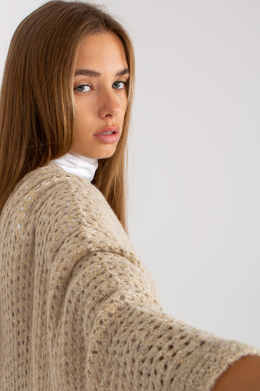 Smėlio spalvos ilgas ažūrinis...