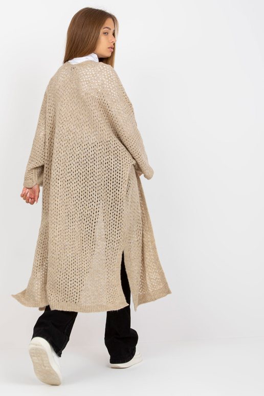 Smėlio spalvos ilgas ažūrinis...