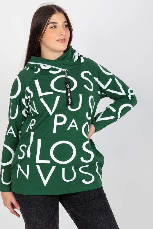 Tamsiai žalias plius dydžio... Tamsiai žalias plius dydžio...