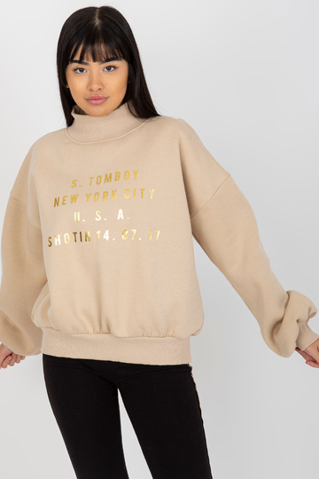 Smėlio spalvos megztinis su... 2