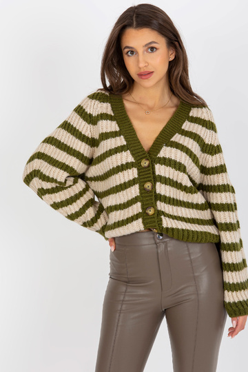 Khaki-Beiger gestreifter... 2