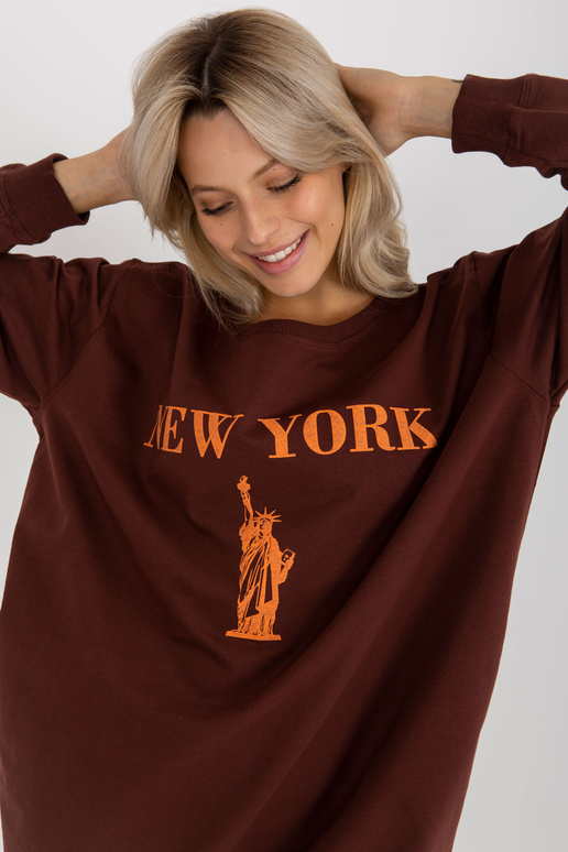 Bluza VI-BL-3212.15X D.RUDA/ORANŽINĖ