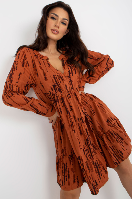 Šviesiai ruda moteriška oversize...