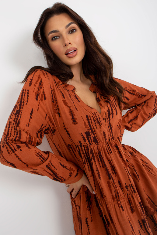 Šviesiai ruda moteriška oversize...