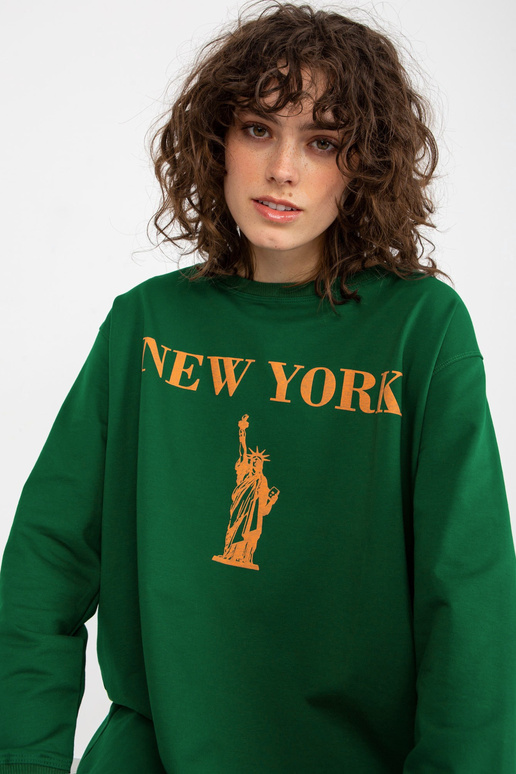 Bluza VI-BL-3212.15X D.ŽALIA/ORANŽINĖ