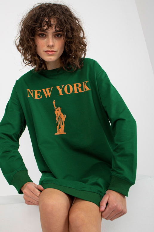 Bluza VI-BL-3212.15X D.ŽALIA/ORANŽINĖ