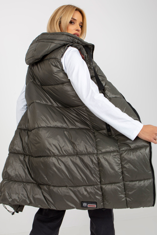 Kamizelka D50048X80105A3 TAMSIAI ŽALIA