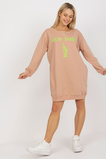 Bluza VI-BL-3212.15X BEIGE/GREEN