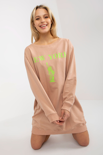 Bluza VI-BL-3212.15X BEIGE/GREEN 2
