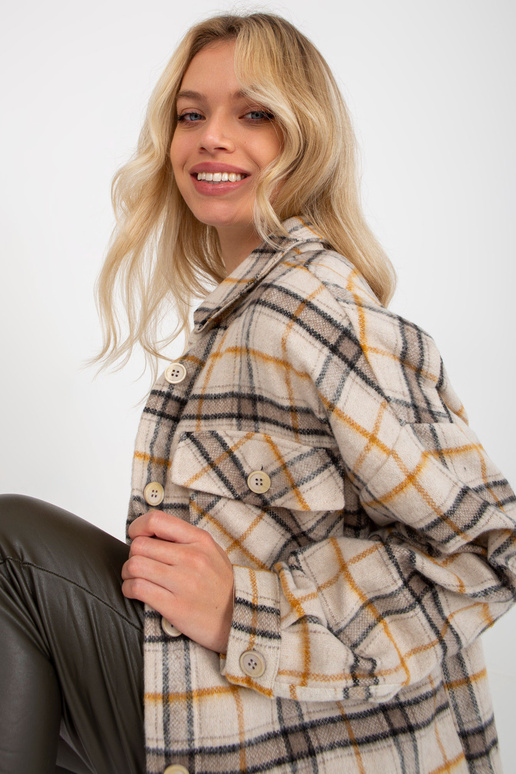 Smėlio spalvos moteriški šilti...