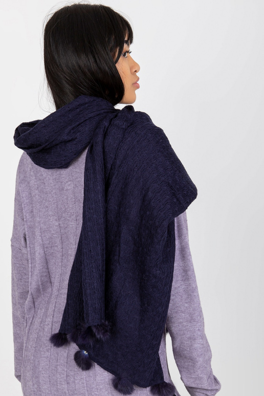 Šalikas-AT-SZ-E-318.57P- tamsiai mėlynas