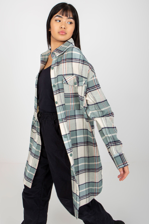 Marškiniai D60058C30290A VIDURIO ŽALIA