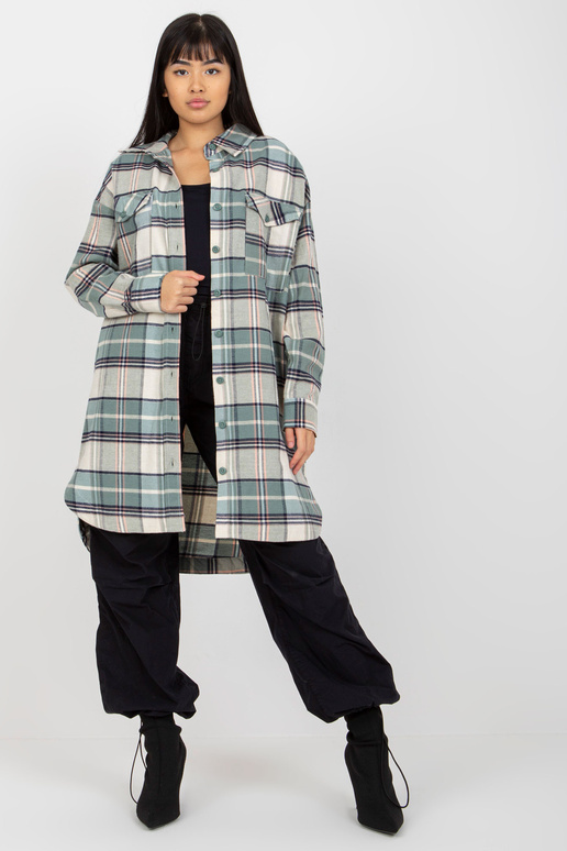 Marškiniai D60058C30290A VIDURIO ŽALIA