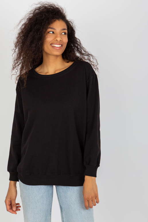 Bluza VI-BL-094.03P JUODAS Bluza VI-BL-094.03P JUODAS