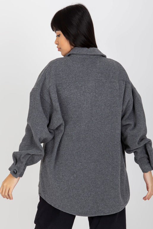 Marškiniai-DN-KS-4005.99P-tamsiai pilki