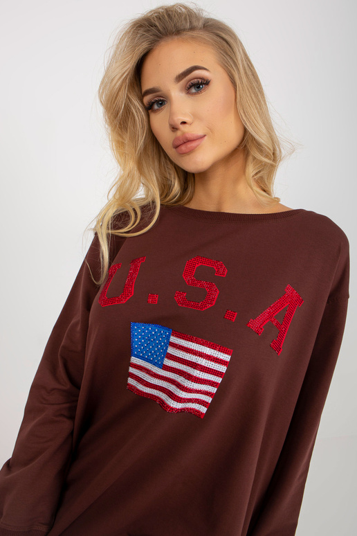 Bluza VI-BL-3192.23P TAMSIAI RUDA