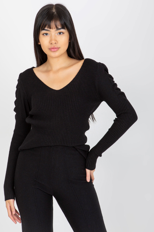 Sweter VI-SW-20259.27 JUODAS Sweter VI-SW-20259.27 JUODAS