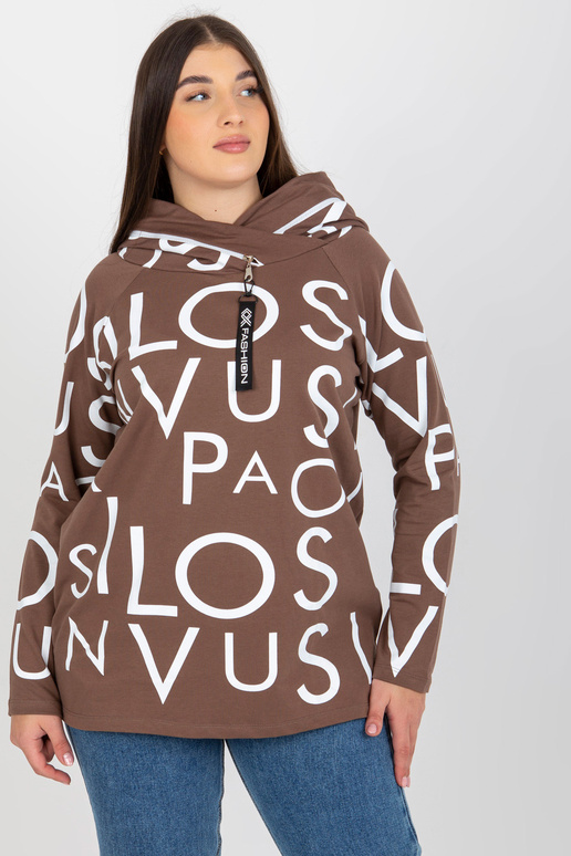 Rudas moteriškas didelio dydžio... Rudas moteriškas didelio dydžio...