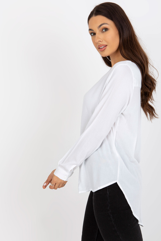 Balta asimetrinė palaidinė iš... Balta asimetrinė palaidinė iš...