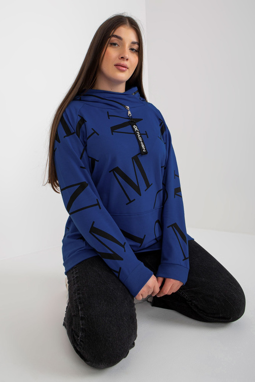 Tamsiai mėlynas moteriškas didelio...