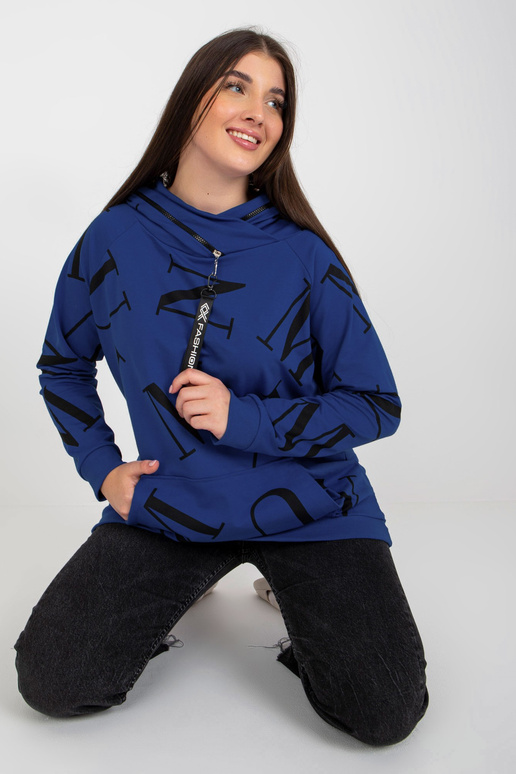 Tamsiai mėlynas moteriškas didelio...