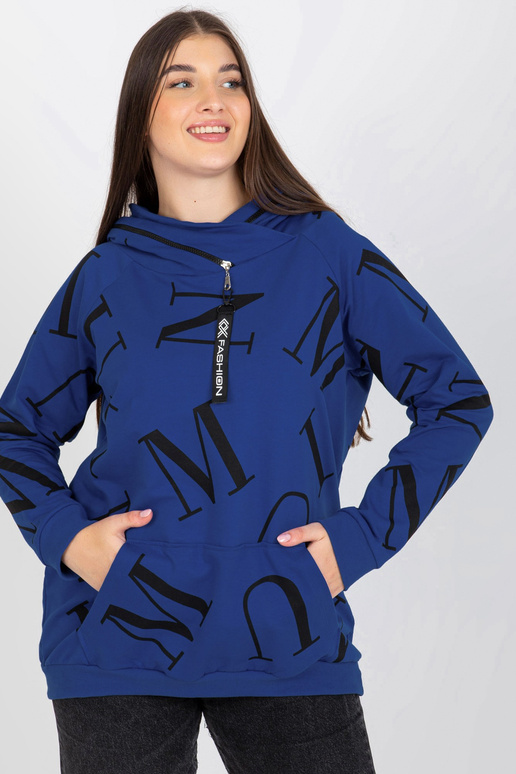 Tamsiai mėlynas moteriškas didelio...