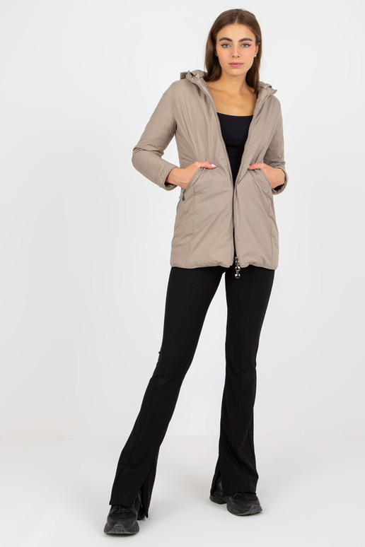 Tamsiai smėlio spalvos dvipusis...