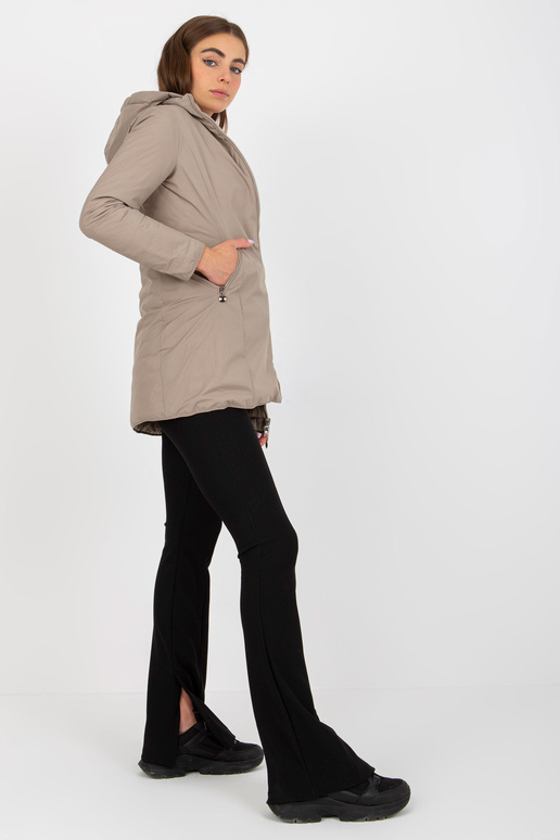 Tamsiai smėlio spalvos dvipusis...