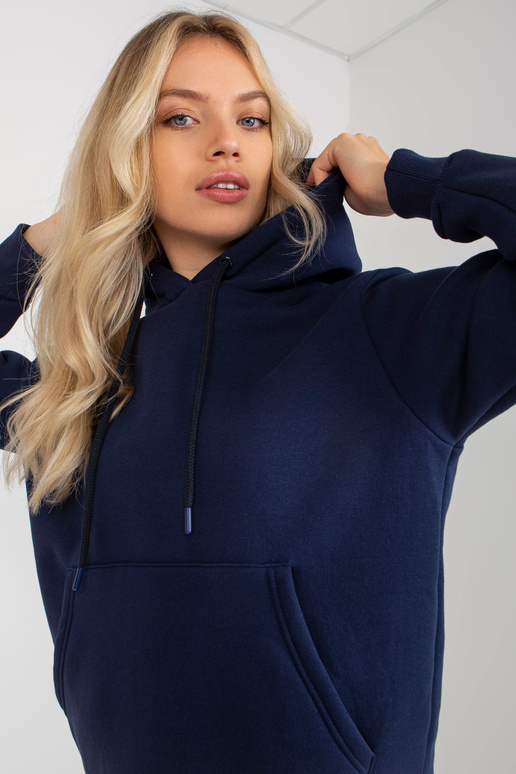 Granatowa dresowa bluza basic... Granatowa dresowa bluza basic...