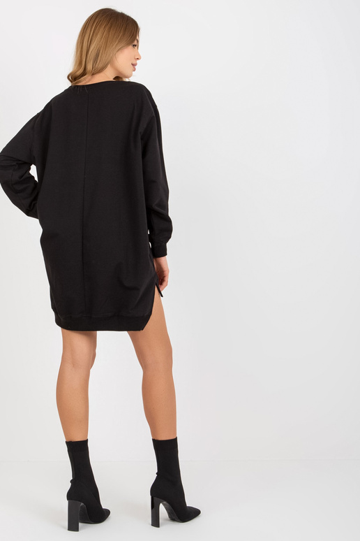 Bluza VI-BL-3102.01P JUODA/ORANŽINĖ