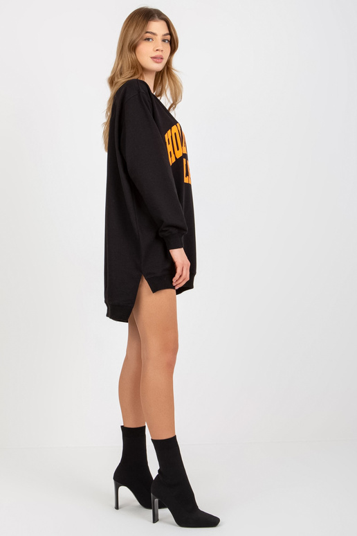 Bluza VI-BL-3102.01P JUODA/ORANŽINĖ