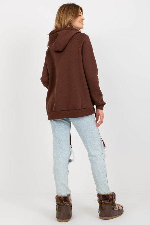 Tamsiai rudi kengūros megztiniai su...