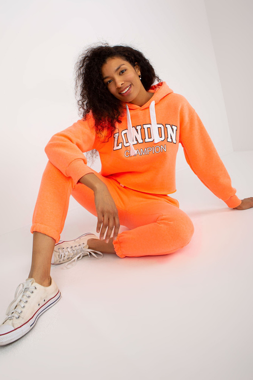 Fluo oranžinių megztinių komplektas...