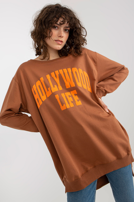 Bluza VI-BL-3102.01P L.RUDA/ORANŽINĖ Bluza VI-BL-3102.01P L.RUDA/ORANŽINĖ