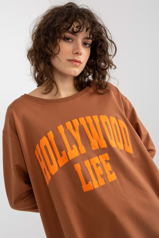 Bluza VI-BL-3102.01P L.RUDA/ORANŽINĖ Bluza VI-BL-3102.01P L.RUDA/ORANŽINĖ