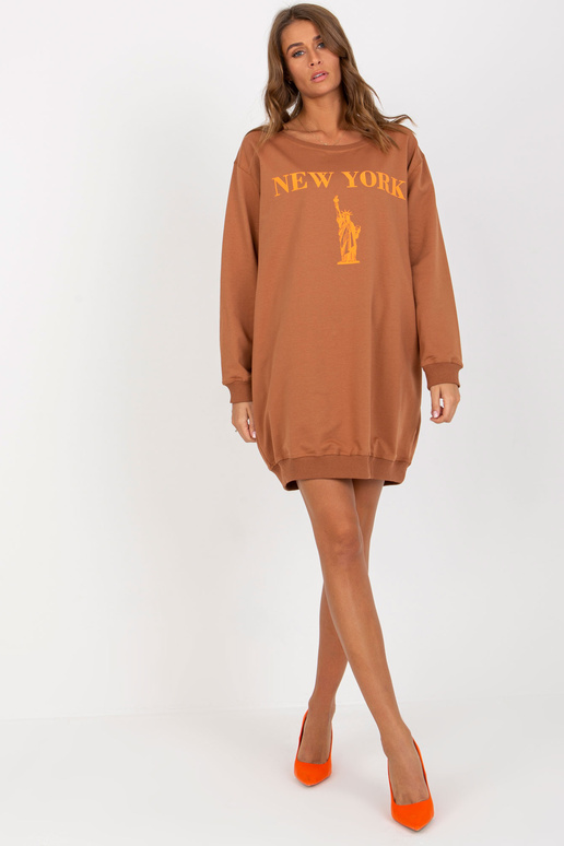 Bluza VI-BL-3212.15X L.RUDA/ORANŽINĖ Bluza VI-BL-3212.15X L.RUDA/ORANŽINĖ