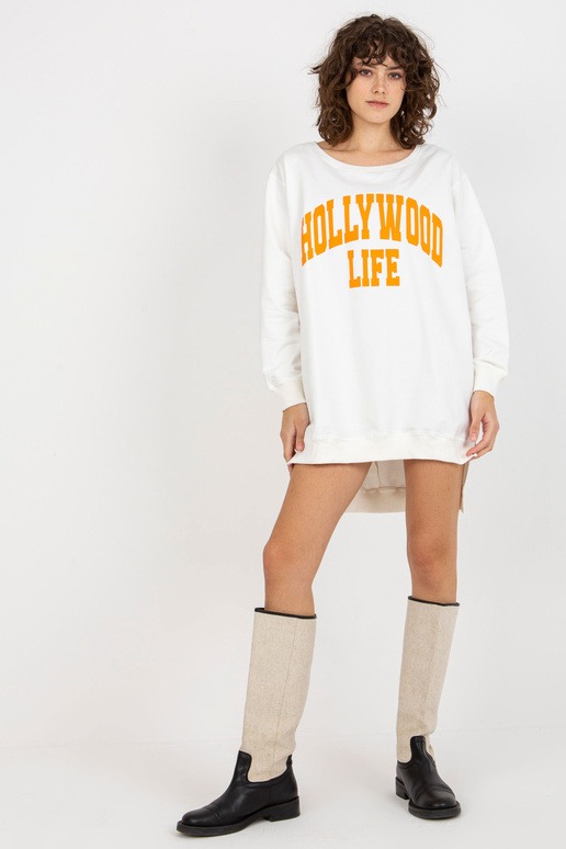 Bluza VI-BL-3102.01P ECRU/ORANŽINĖ