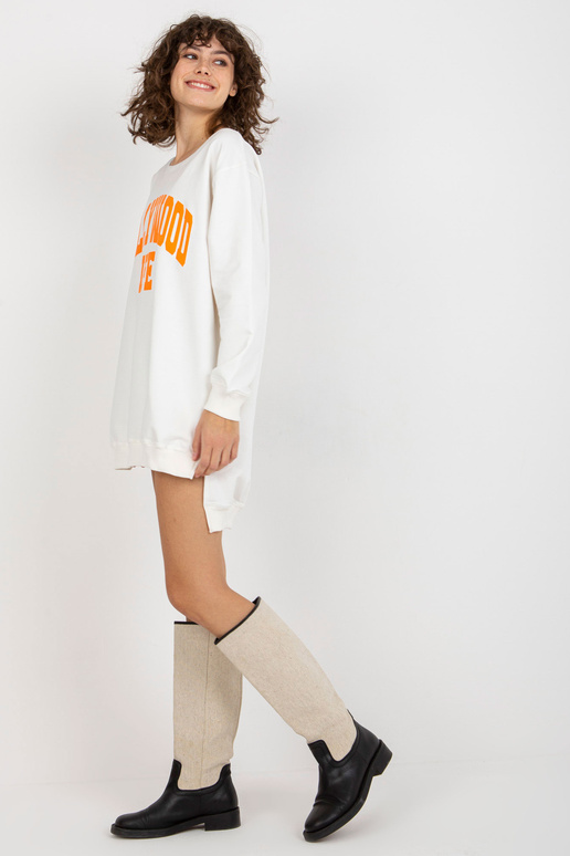 Bluza VI-BL-3102.01P ECRU/ORANŽINĖ